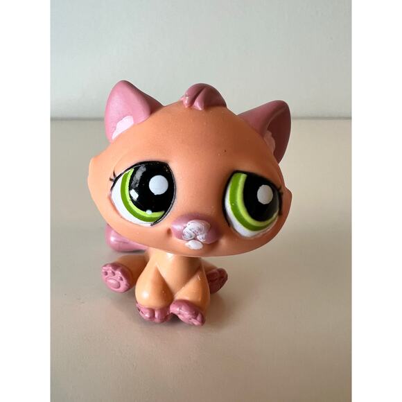 Littlest Pet Shop LPS #1710 Tabby Kitten Kitty Cat 2006 - Picture 1 of 5